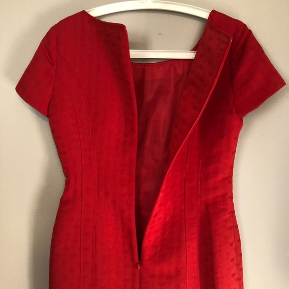 Tahari Arthur S. Levine red dress - Picture 9 of 10